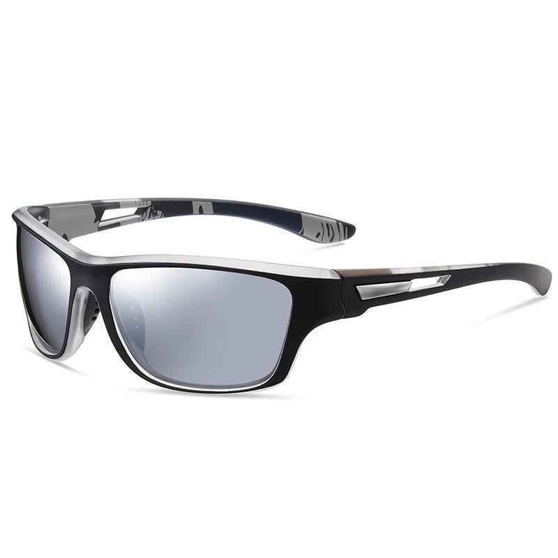 New Sports Sunglasses for Men, Polarized Lens and Windproof Frame for Outdoor Cycling, Running and Driving MF3040