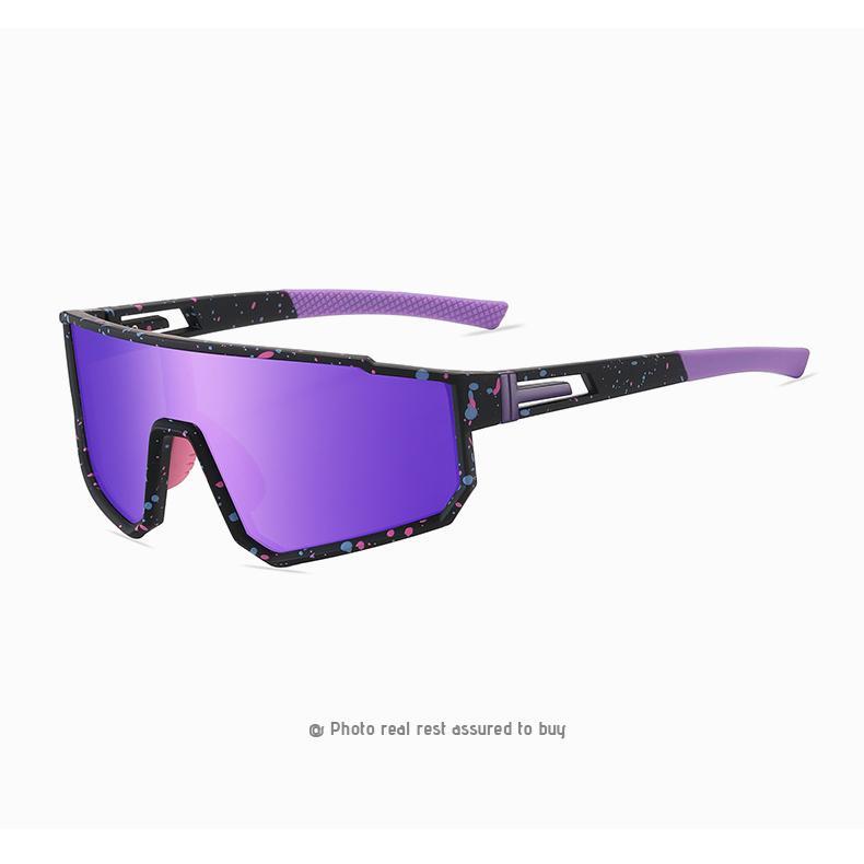 Sports sunglasses Fashion polarizing colorful male conjoined sunglasses Outdoor sunglasses MF3058