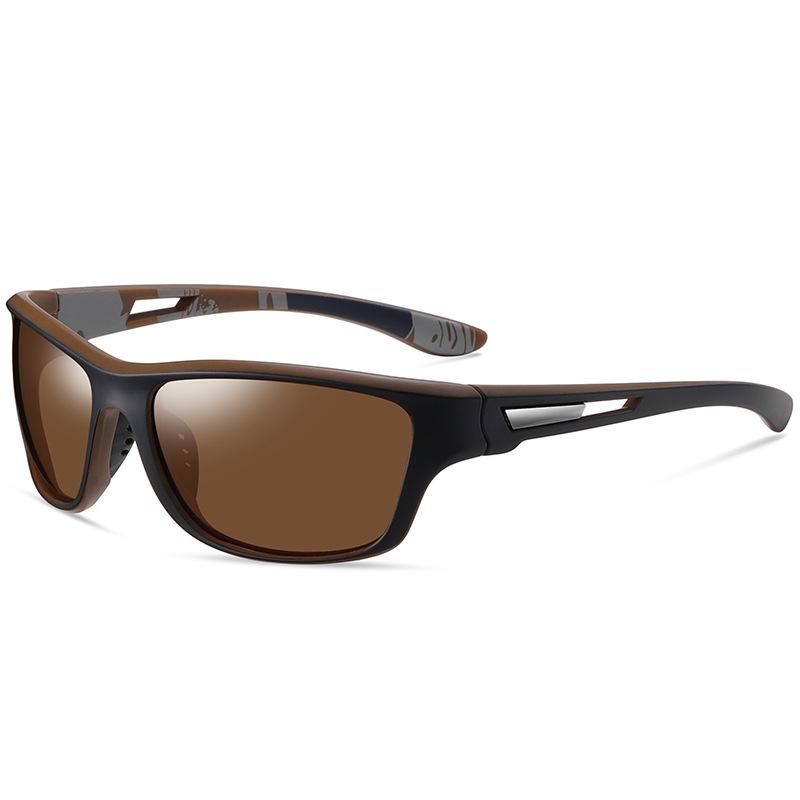 New Sports Sunglasses for Men, Polarized Lens and Windproof Frame for Outdoor Cycling, Running and Driving MF3040