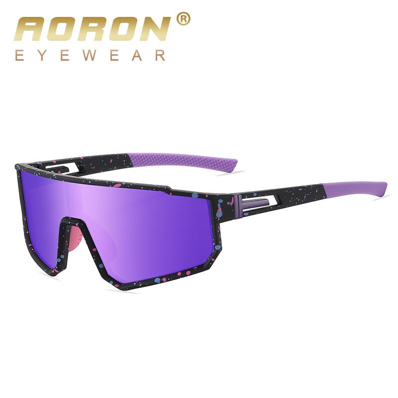 Sports sunglasses Fashion polarizing colorful male conjoined sunglasses Outdoor sunglasses MF3058