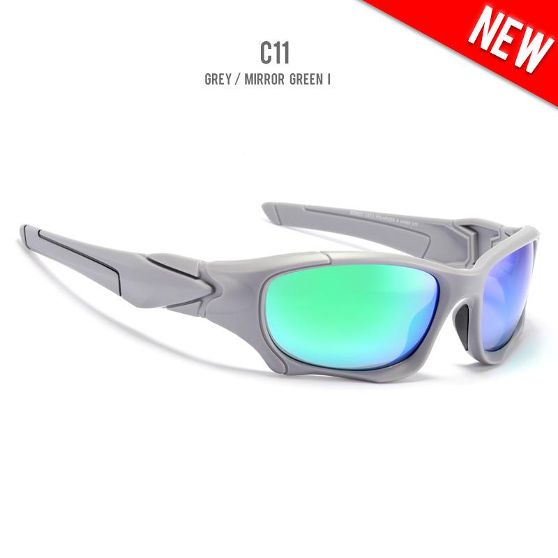 Polarized cycling sports sunglasses coated night vision dazzling mirror mens and womens sunglasses MF0623