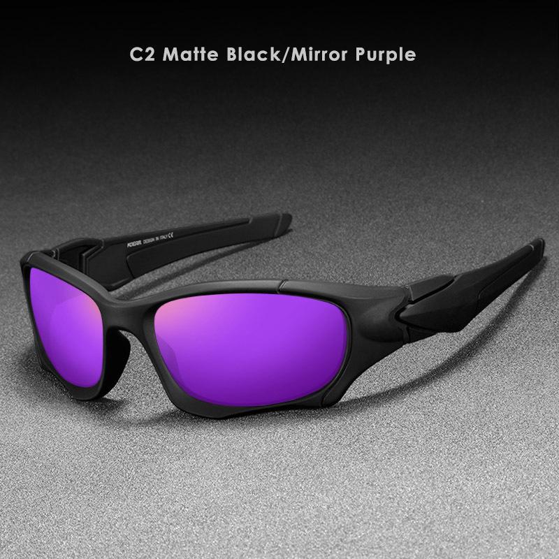 Polarized cycling sports sunglasses coated night vision dazzling mirror mens and womens sunglasses MF0623