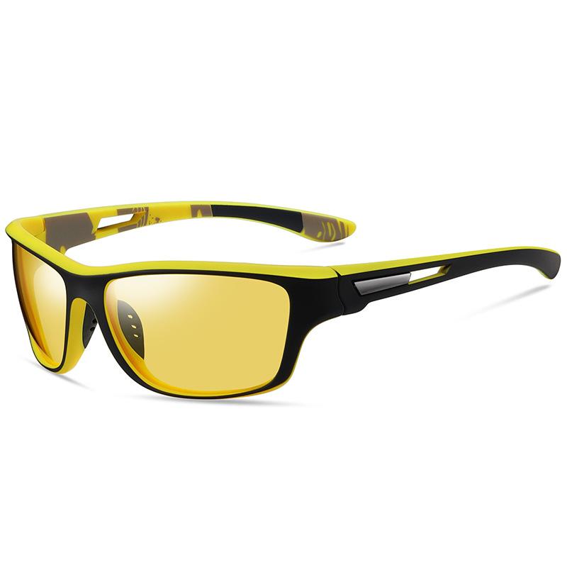 New Sports Sunglasses for Men, Polarized Lens and Windproof Frame for Outdoor Cycling, Running and Driving MF3040