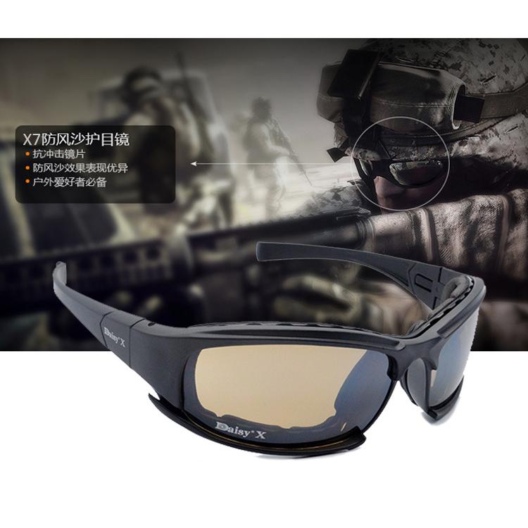 Polarized goggles, tactical sunglasses, shooting night vision, motorcycles, goggles, sunglasses x7