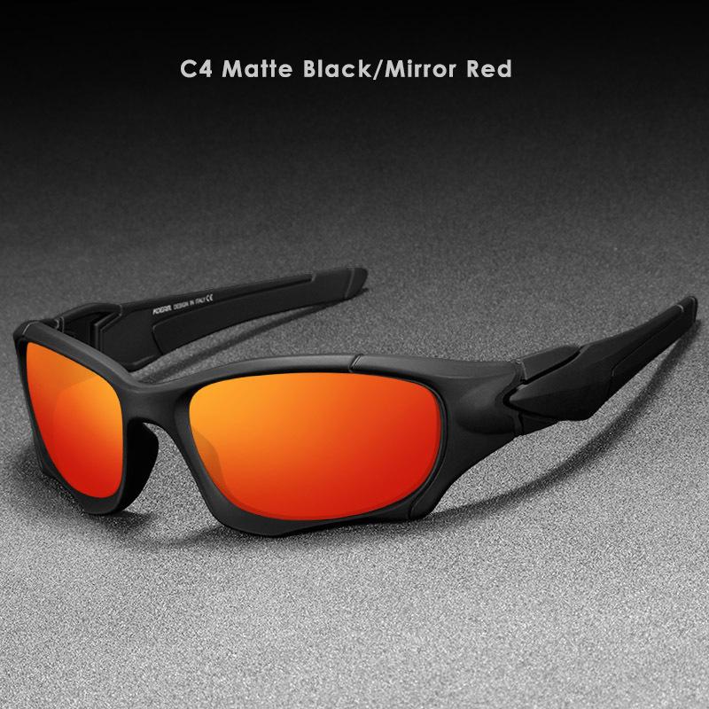 Polarized cycling sports sunglasses coated night vision dazzling mirror mens and womens sunglasses MF0623