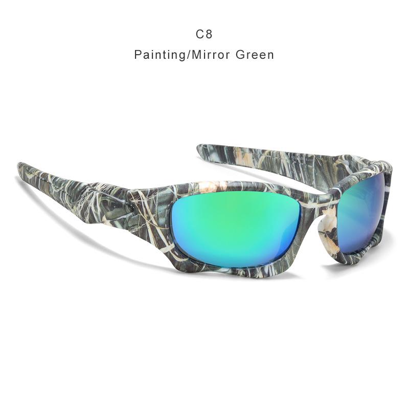 Polarized cycling sports sunglasses coated night vision dazzling mirror mens and womens sunglasses MF0623