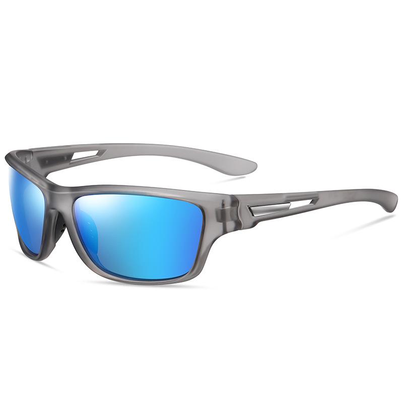 New Sports Sunglasses for Men, Polarized Lens and Windproof Frame for Outdoor Cycling, Running and Driving MF3040